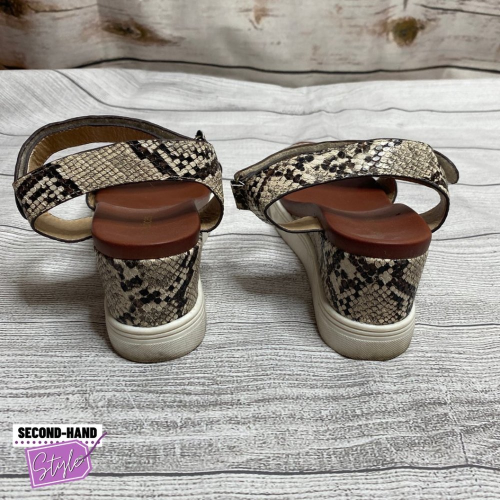 Maurices Snakeskin-print Flatbed Platform Sandal - Picture 3 of 6